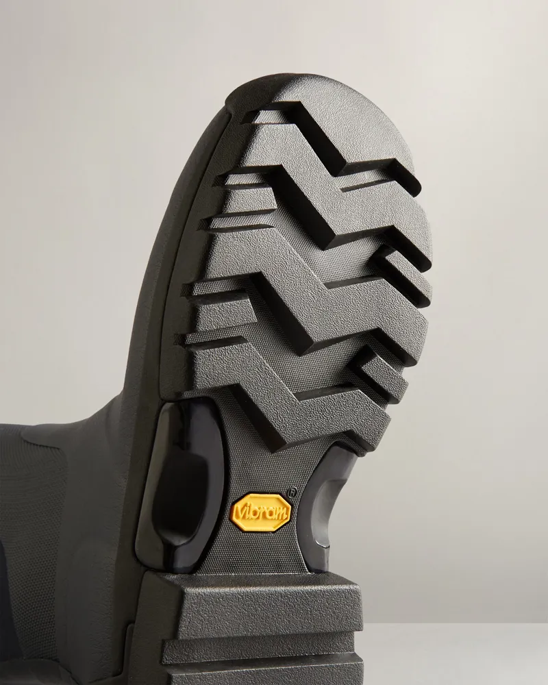 Hunter Womens Balmoral Field Hybrid Tall Wellington in Navy-3